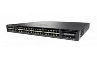 48 Port Cisco Managed Gigabit LAN Switch 4x1G Uplink IP Base WS-C3650-48PS-S