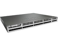 C3850 Series Cisco 24 Port Gigabit Switch , L3 Managed Ethernet Switch WS-C3850-24PW-S