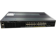 24 POE Port Gigabit Lan Switch Cisco Catalyst 2960X WS-C2960X-24PD-L