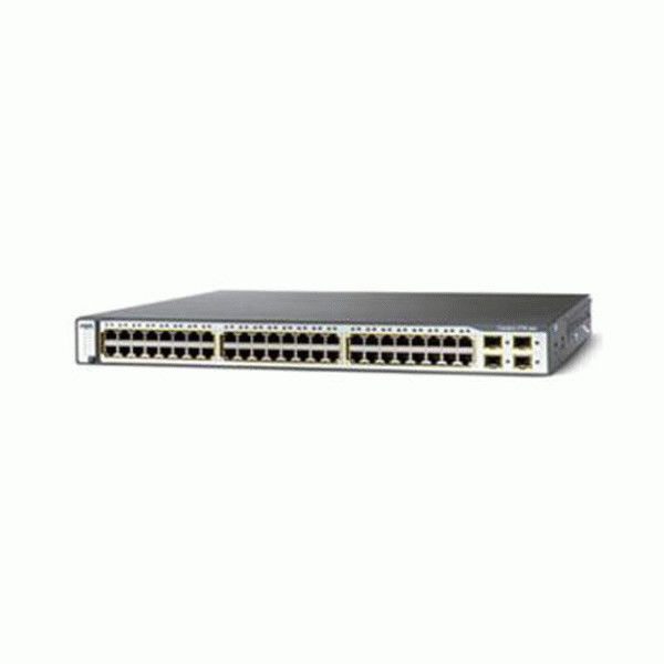 10/100/1000 Mbps 48 Port Poe Network Switch Standalone Type WS-C3750X-48P-L
