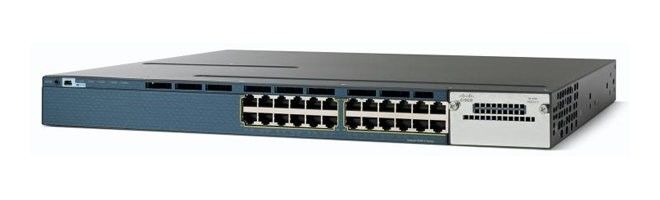 Cisco Manageable 24 Port Gigabit POE Network Switch 1G/10G WS-C3560X-24T-E