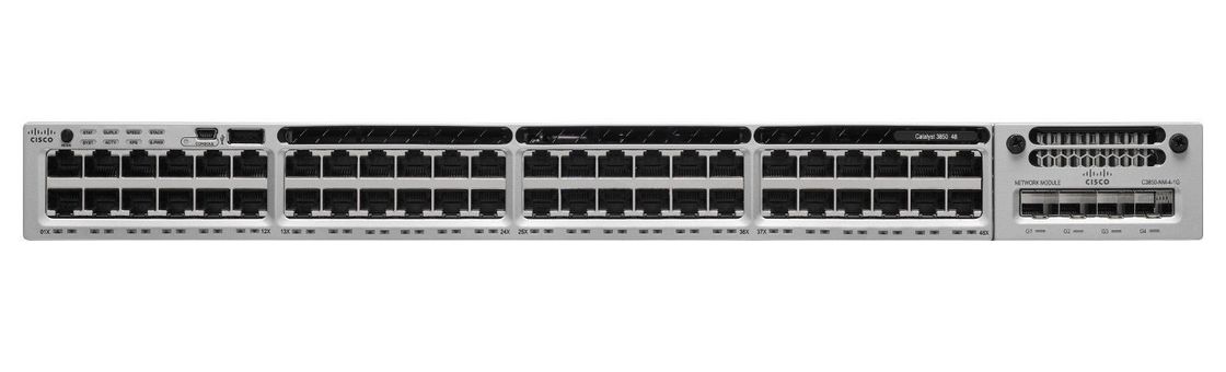Full & Half Duplex10 Gigabit Switch 48 Port 32000 MAC Addresses WS-C3850-48T-L