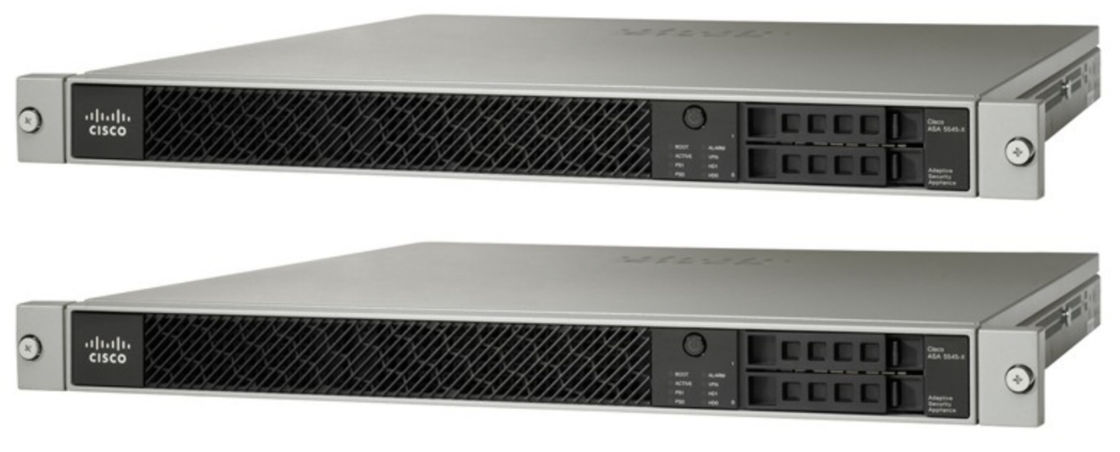 ASA5545-K9 Cisco Asa 5545 X Firewall With SW, 8GE Data 1GE Mgmt, AC, 3DES/AES