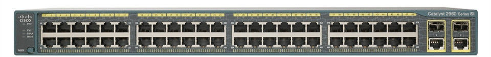 48 Port Managed Network Switch WS-C2960+48TC-L Cisco Catalyst 2960-PLUS Switch