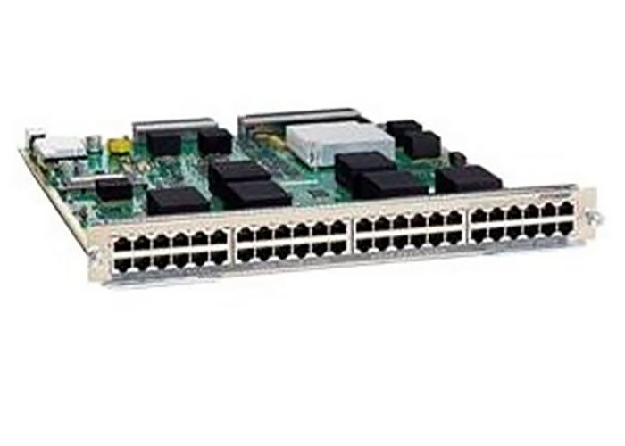 Cisco 6807 Switch Line card module C6800-48P-TX 48-port 10/100/1000 GE Mod