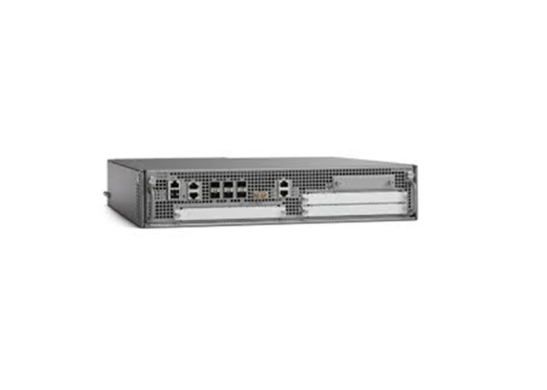 ASR1002X Cisco Gigabit Router With 6 Build In SFP Ports And 3 Box Slots