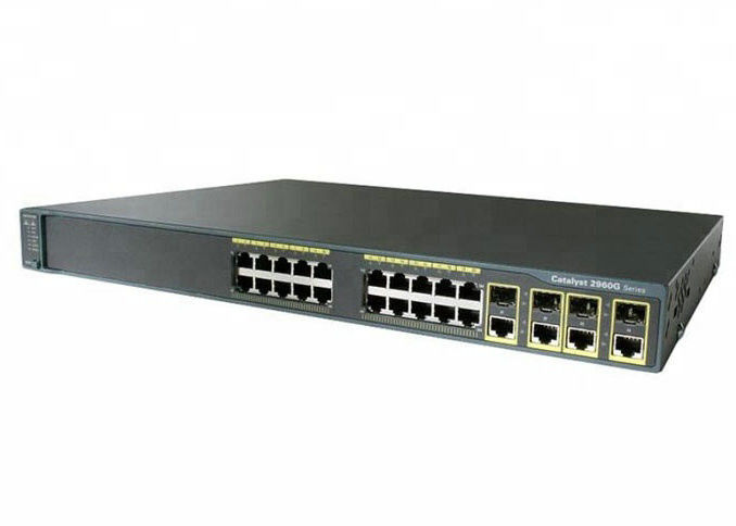 Cisco Original Catalyst 2960 24 Port Switch Gigabyte Network 