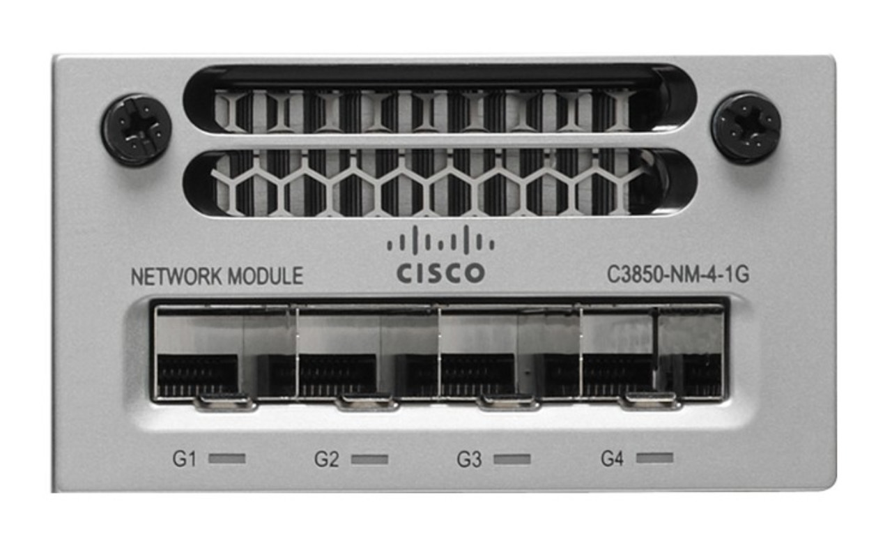 NEW SEALED CISCO C3850-NM-4-1G 4x Gigabit Ethernet Network Module 3850 Series