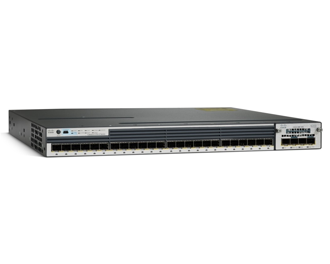 Cisco Sealed Fiber Switch 24 Port Gigabit SFP Network Switch