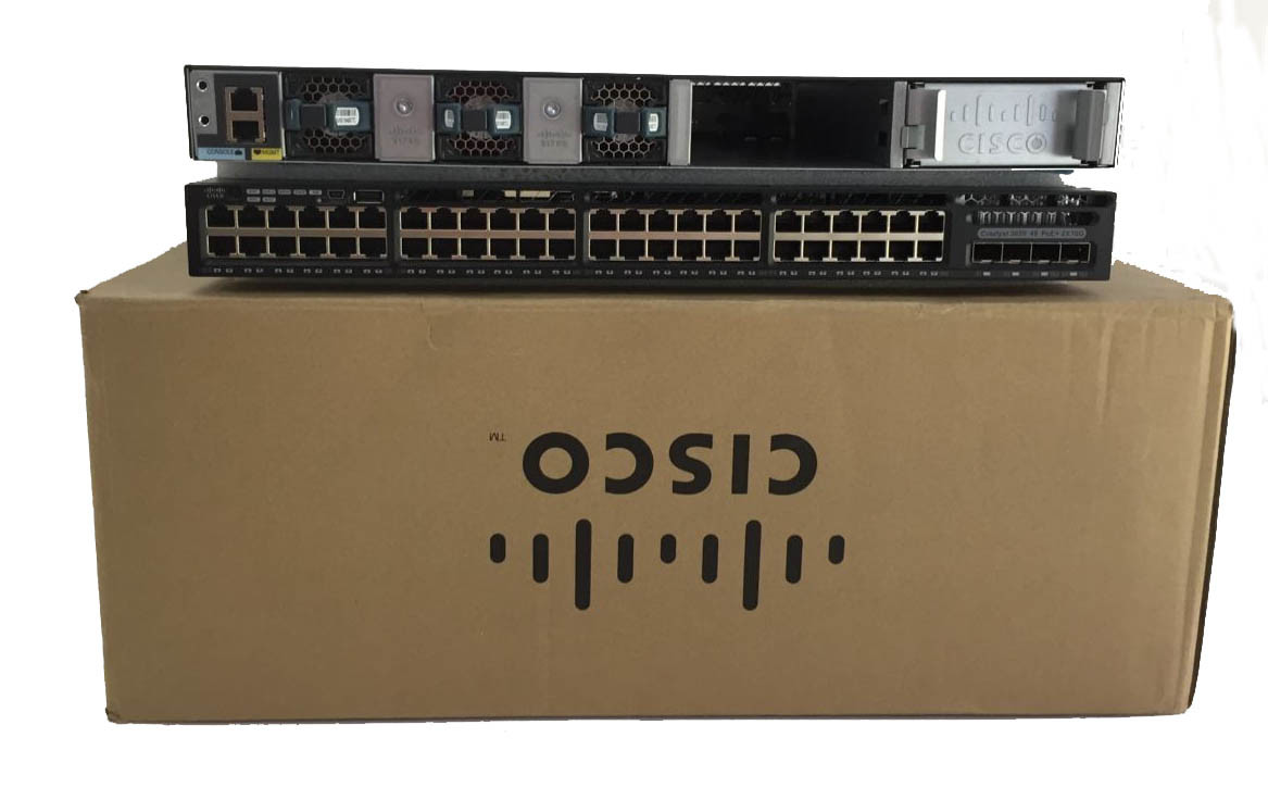 4 GB RAM 48 Port SFP Gigabit Switch Cisco 3650 Series WSC3650
