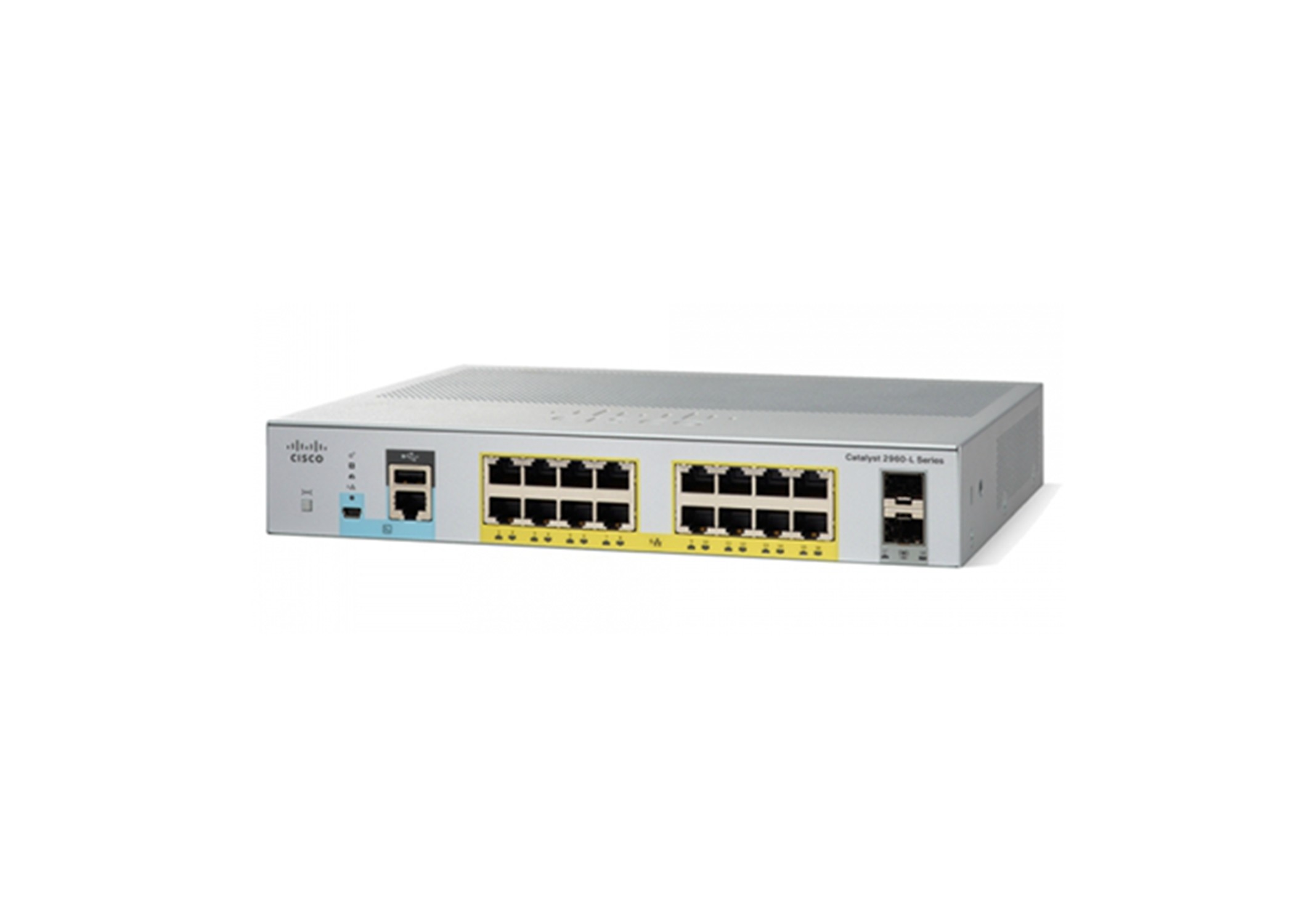 WSC2960L16PSLL 16 Port Poe Gigabit Switch , Cisco Catalyst 2960 L