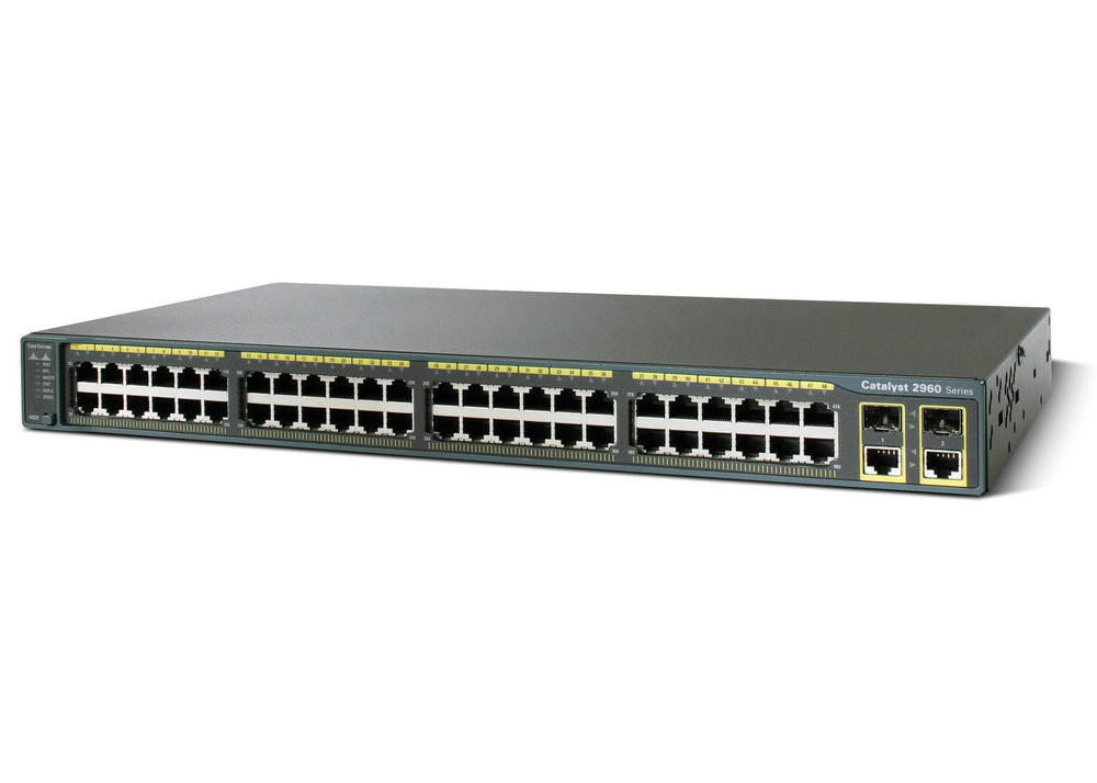 WSC2960X48FPSL 48 Port Network Gigabit Lan Switch Cisco Catalyst 2960X