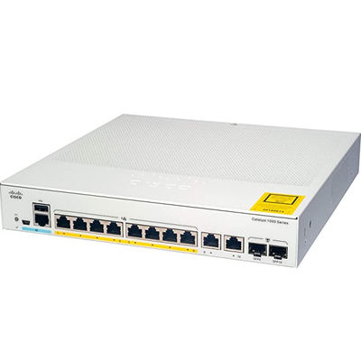 C1000-8P-2G-L Industrial Optical Switch 8 X 10 100 1000 Ethernet PoE+ Ports