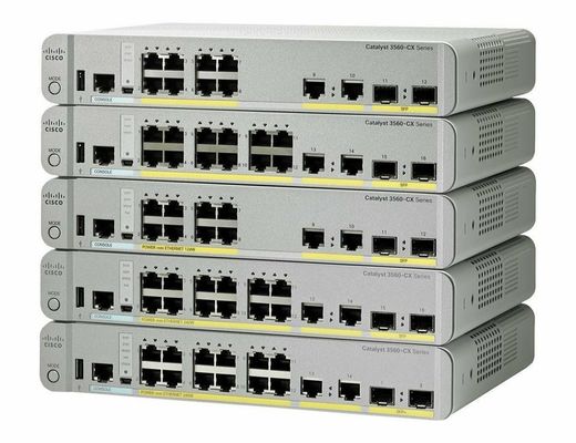 WS-C3560CX-12TC-S Network Processing Ethernet Switch 3560-CX 12 Port Poe Switch