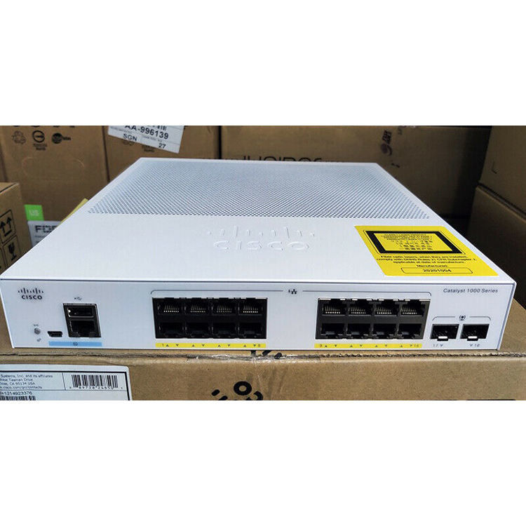 C100016TE2GL Network Voip Phone Switch 16 Port GE Ext PS