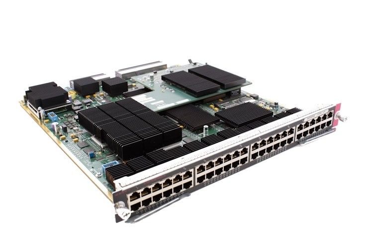 Cisco Network Module 48 Port 10/100/1000 RJ-45 interface module WS ...